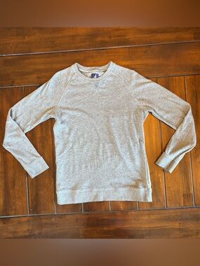 johnnie-O Freeman Jr. Crewneck Long Sleeve Heather Gray Sweatshirt Boys Size 14